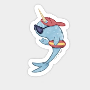 GnarWhal Sticker